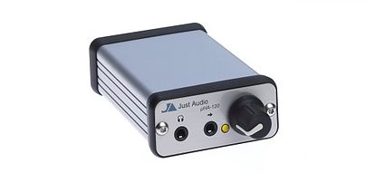 Just Audio's mobile headphone amplifiers, the uHA-120 and AHA-120