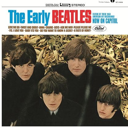 The Early Beatles Packshot