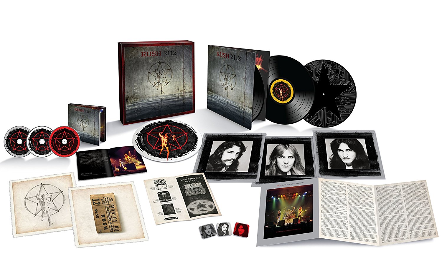 Rush: 2112 - 40th Anniversary, a Deluxe Edition Box Set - The Audiophile Man