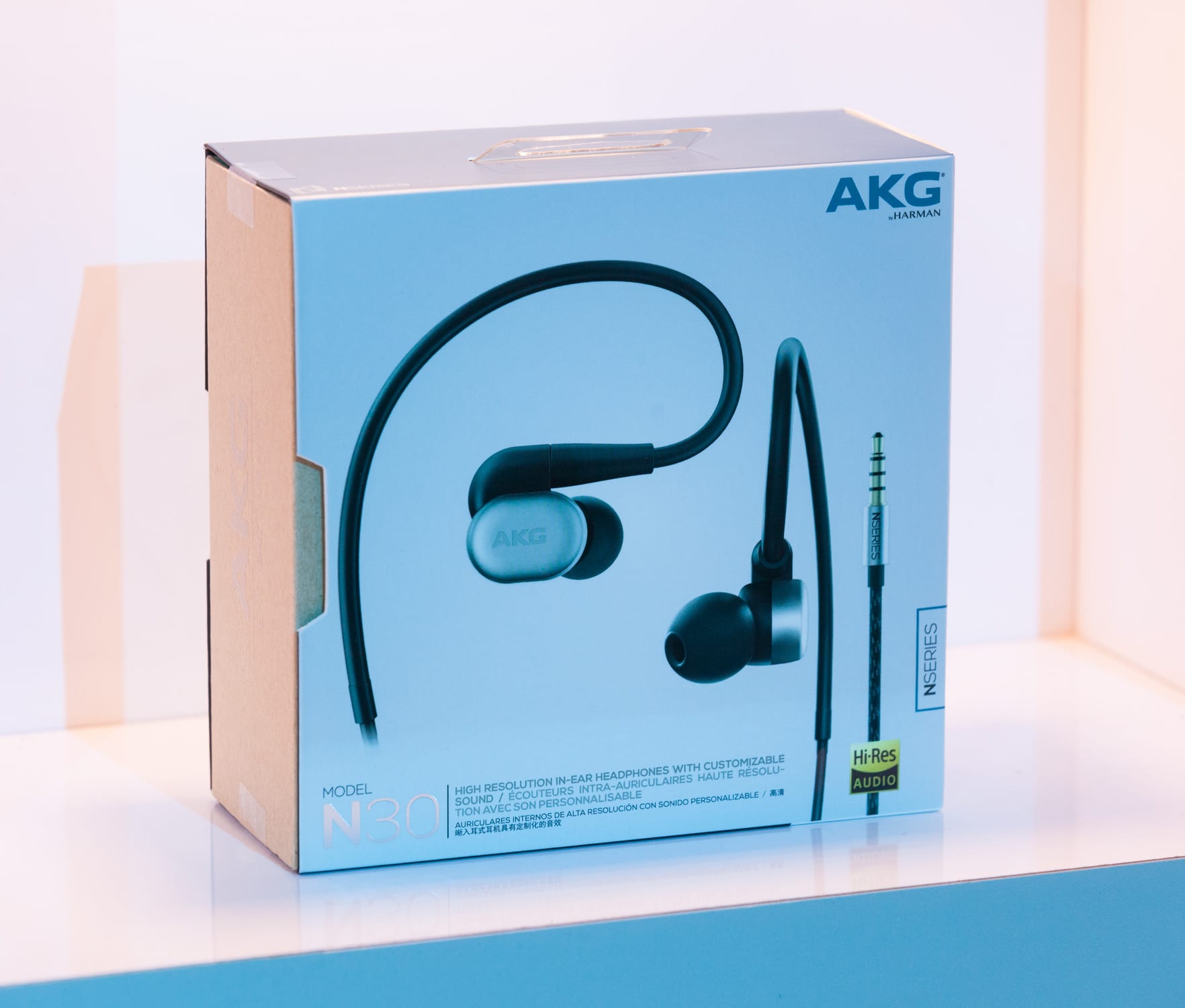 AKG s N SERIES In ear Headphones with High Res Audio Options The