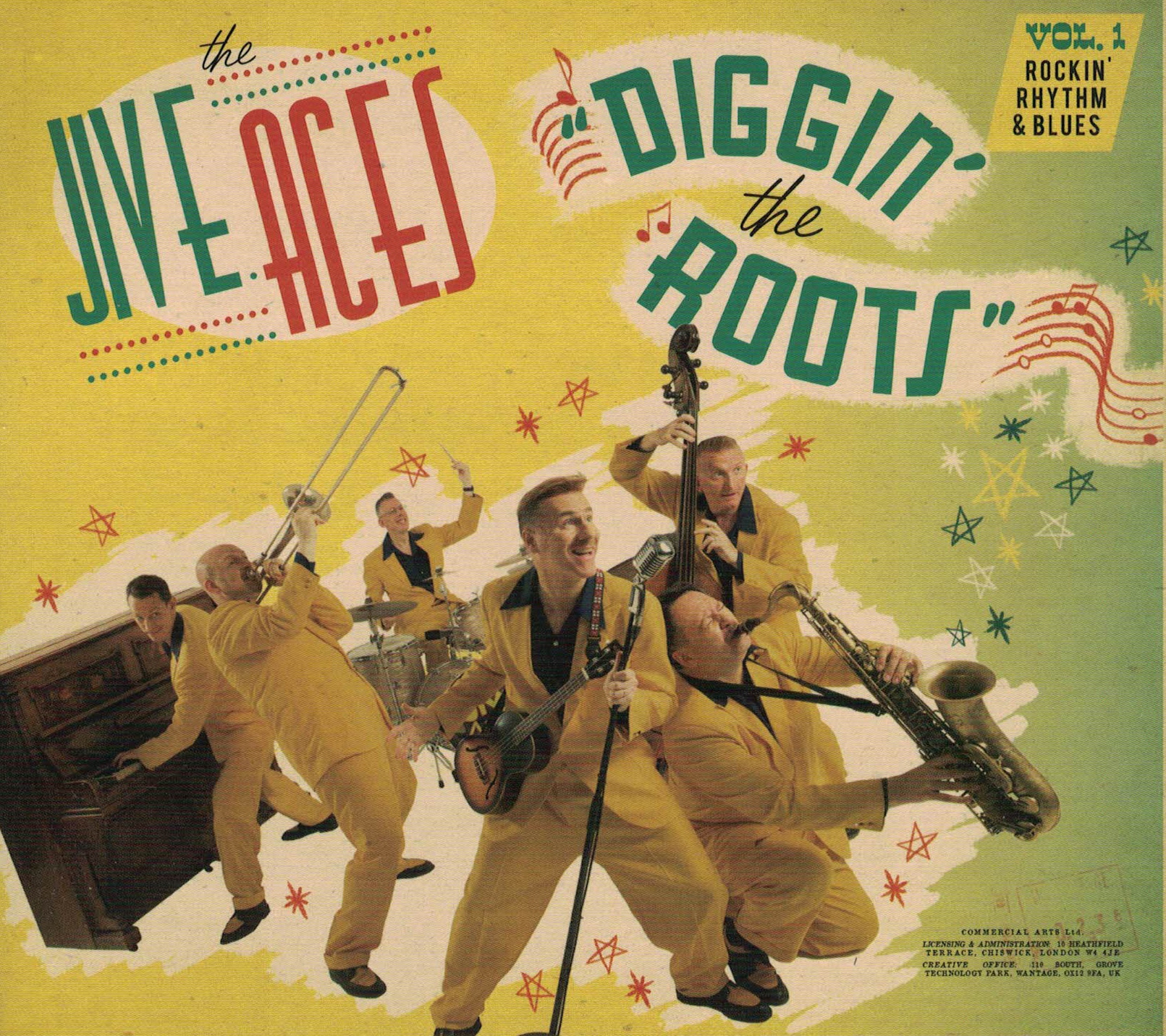 Jive Aces Diggin' the Roots album cover