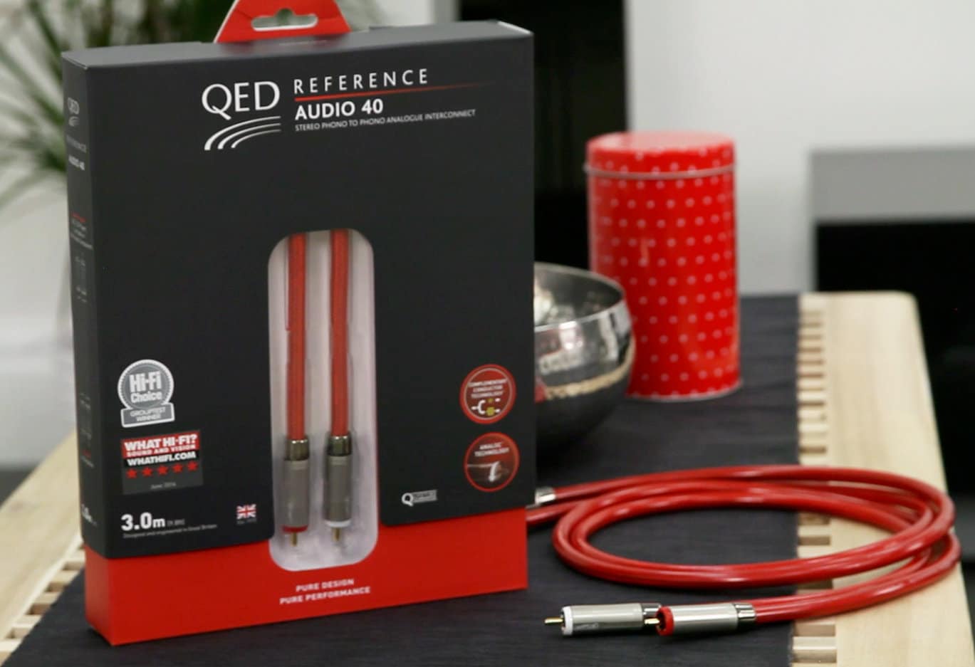 QED Reference Audio 40: Reveal the Sound That's Already There 