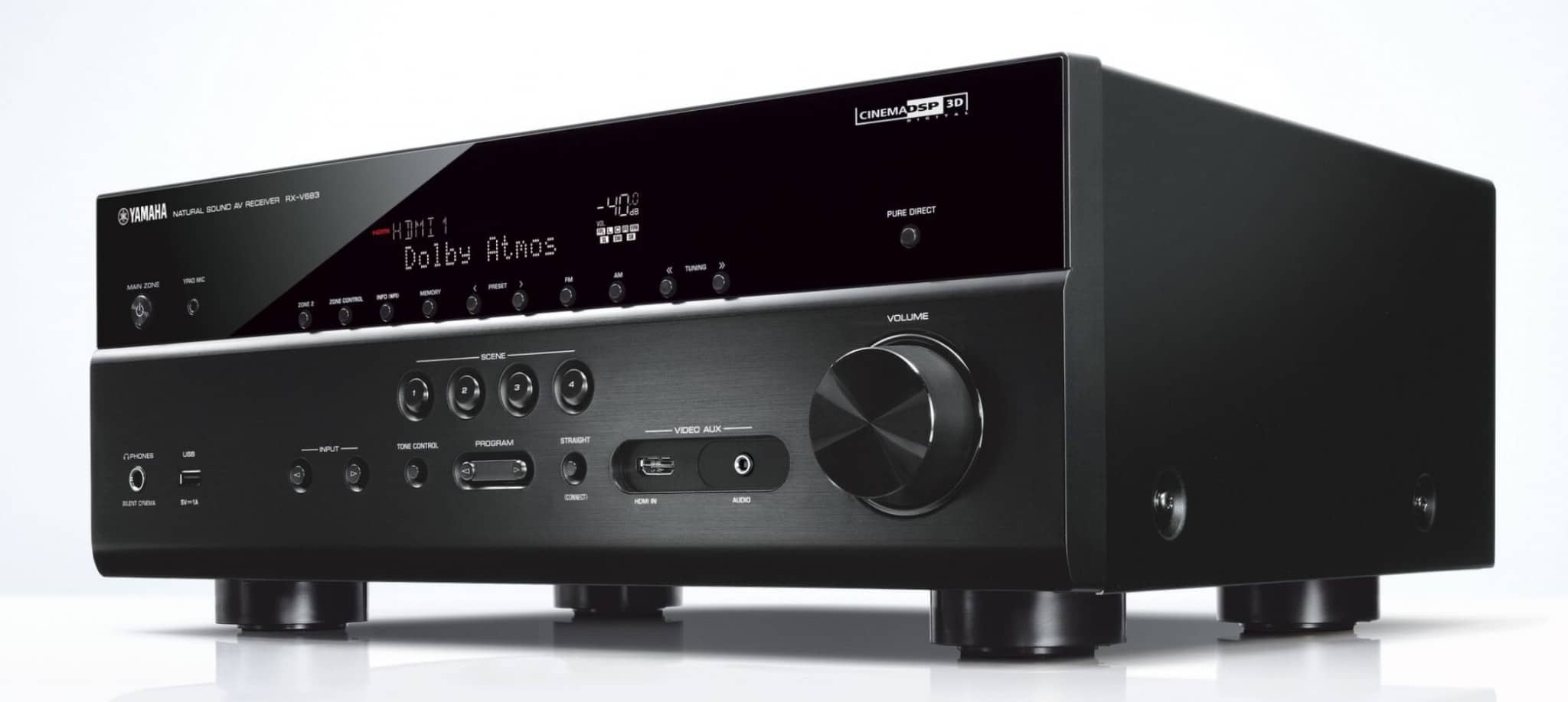 Yamaha MusicCast multi-channel receivers RX-V583 and RX-V683 - The