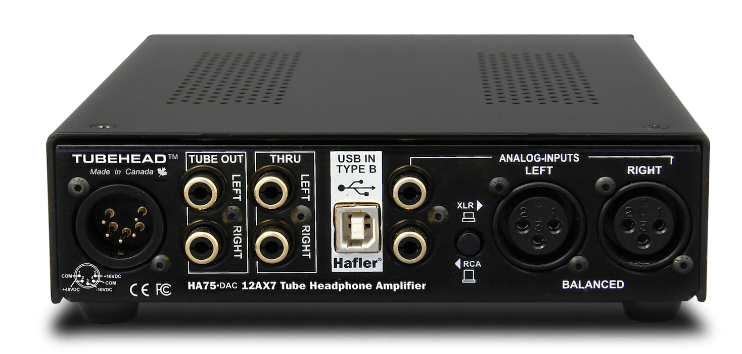 Hafler HA75 DAC headphone amplifier Valves from Vancouver The Audiophile Man