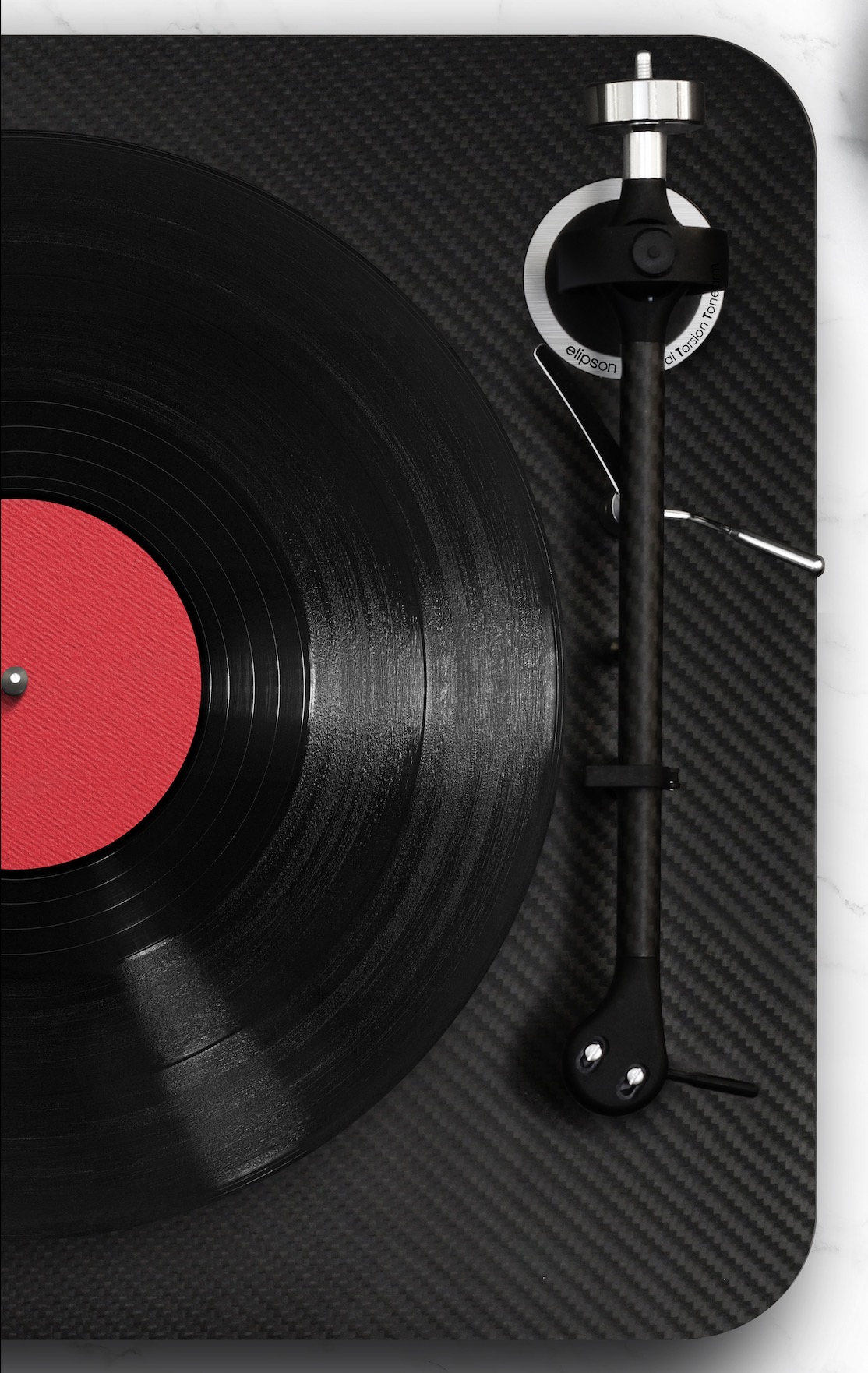 Elipson Omega 100 RIAA BT Carbon Black Turntable