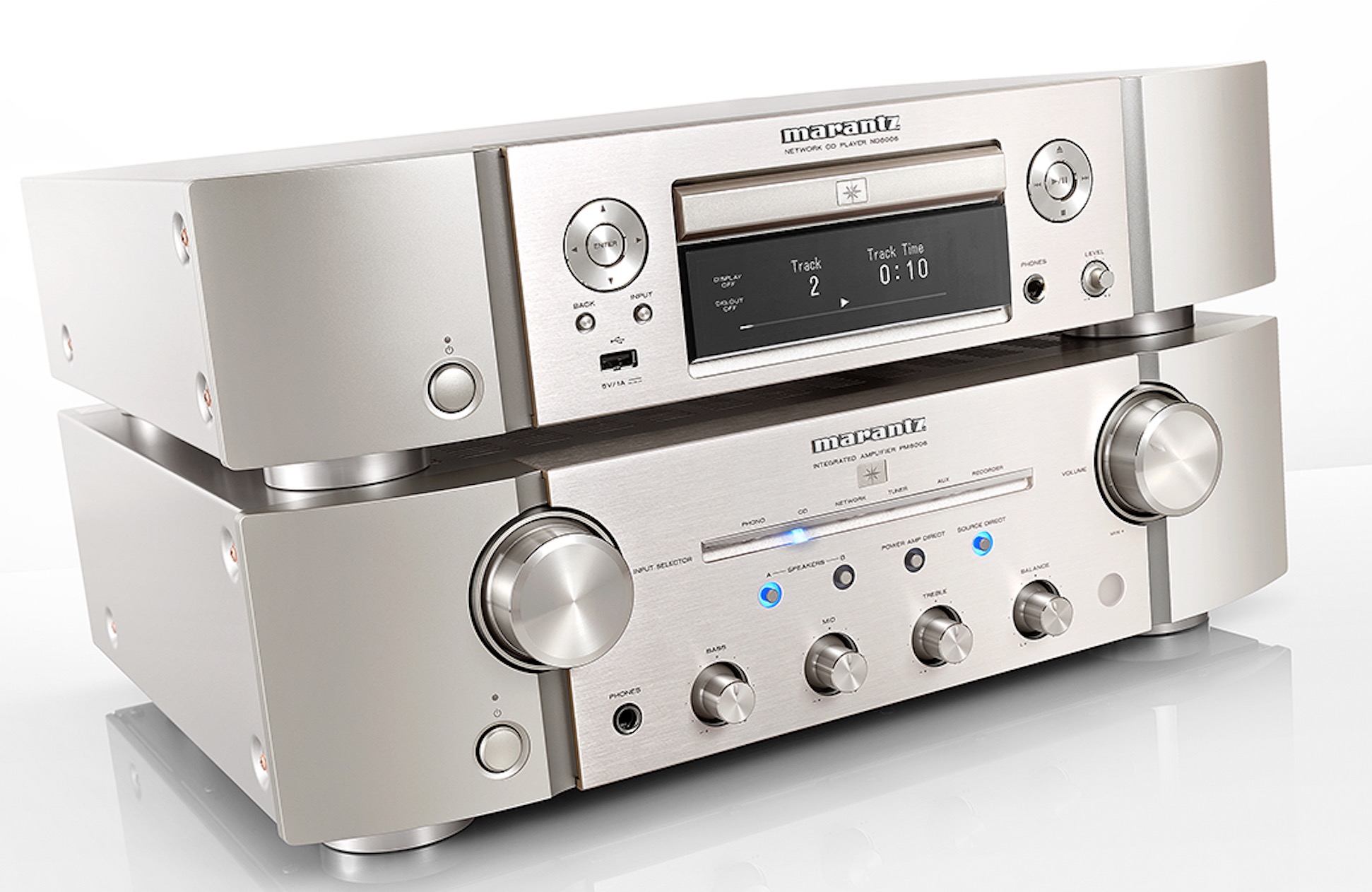 Marantz ND8006: network music/CD player, with DAC-Mode and HEOS support 