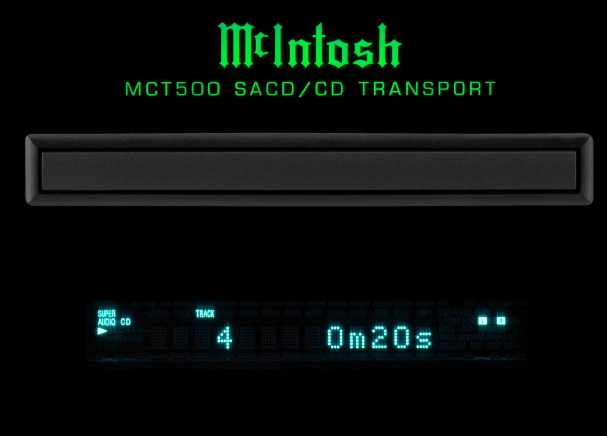 MCT500 SACD/CD transport From McIntosh