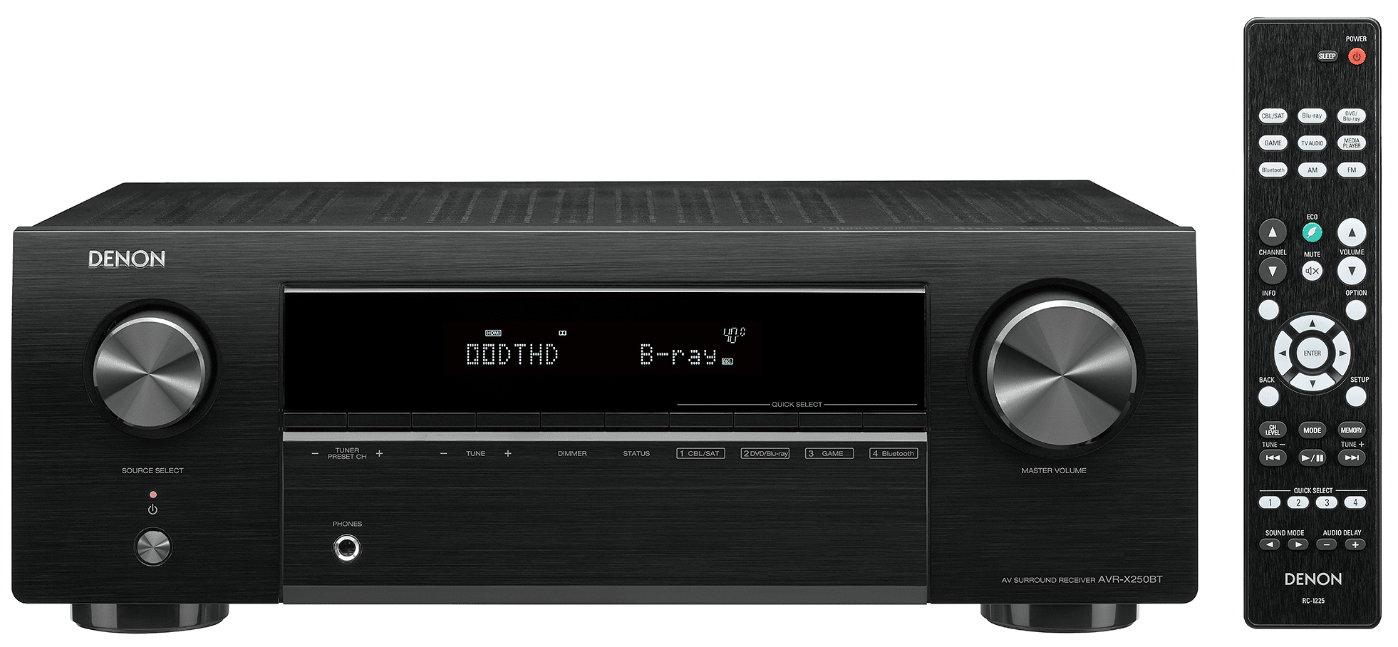 AVR-X550BT and AVR-X250BT from Denon - The Audiophile Man