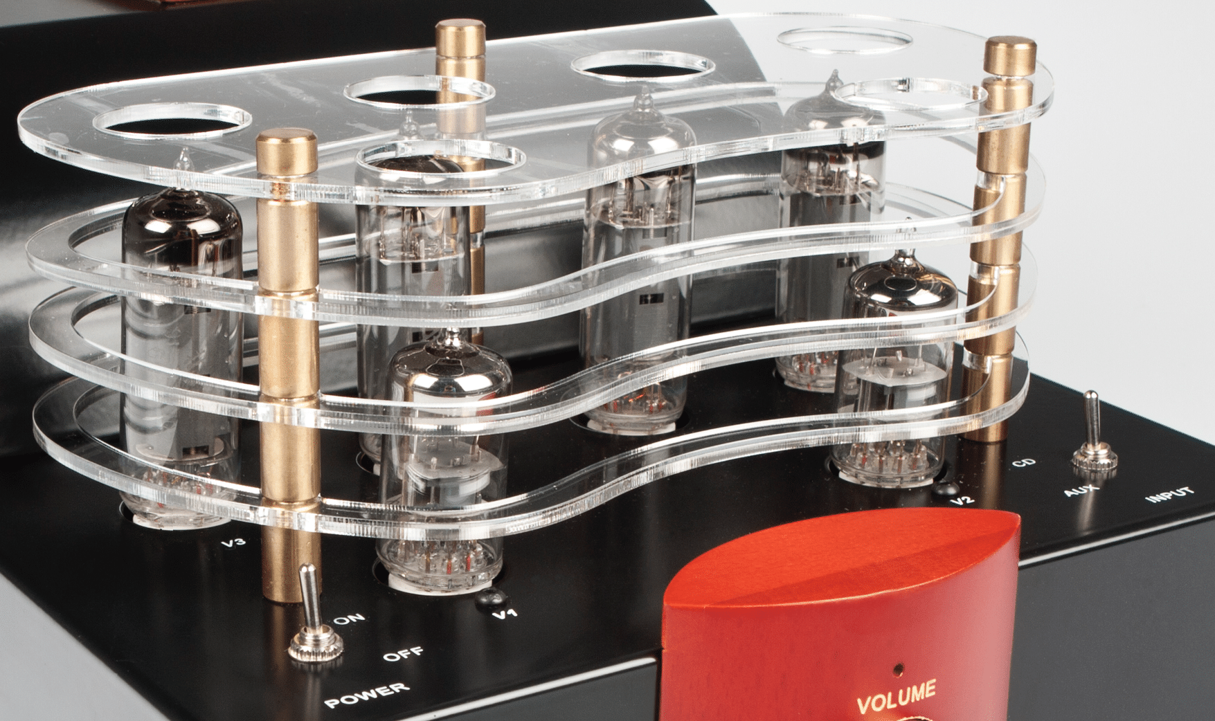 A10 integrated valve amplifier From Pure Sound
