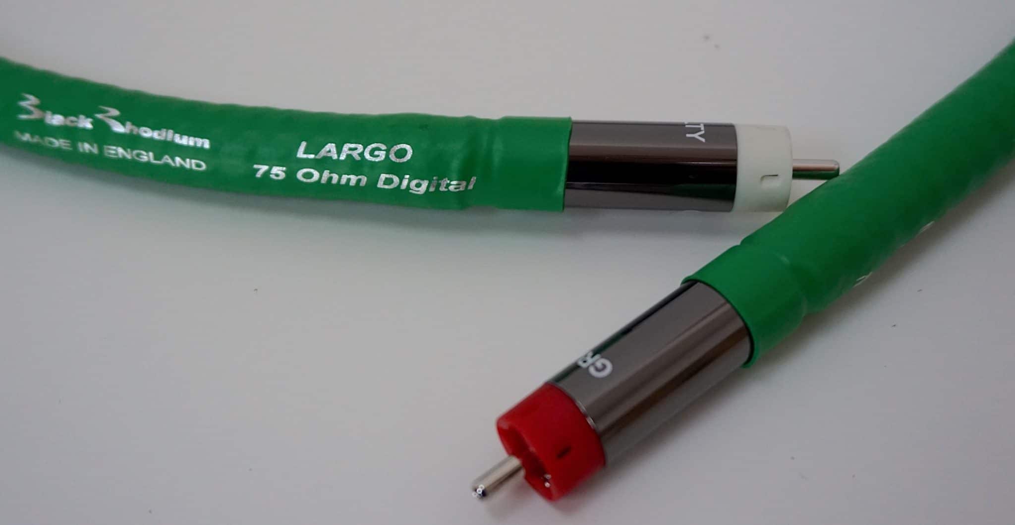 Adagio & Largo: Black Rhodium Digital Cables