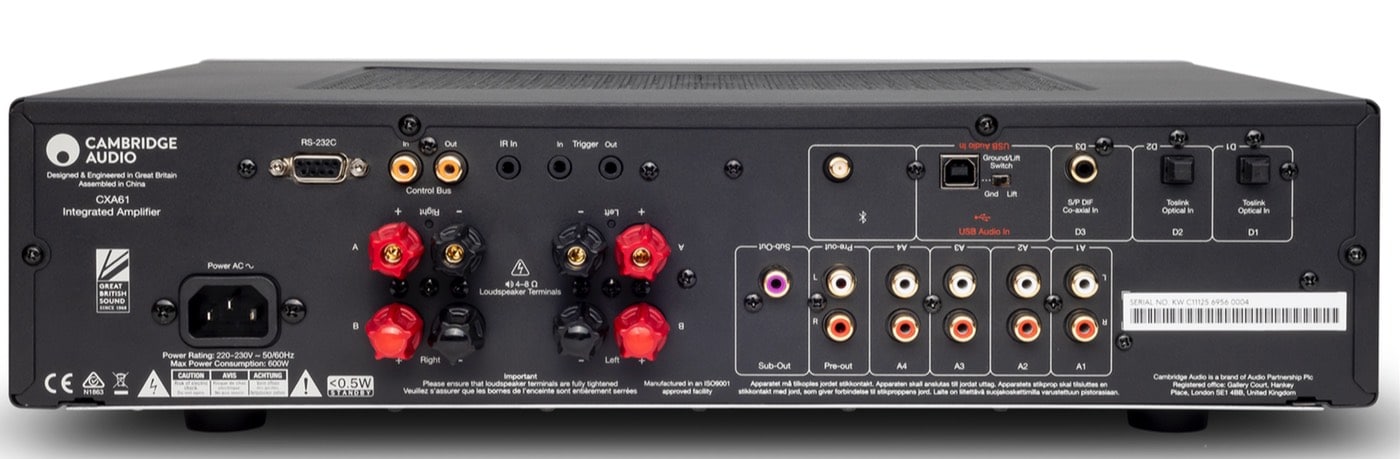 CXA61 Amplifier From Cambridge Audio