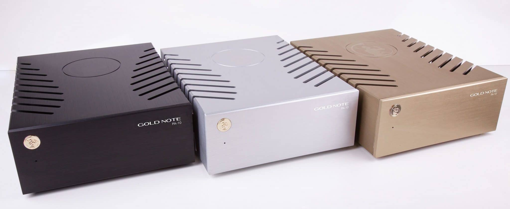 PA-10 Power Amplifier From Gold Note 