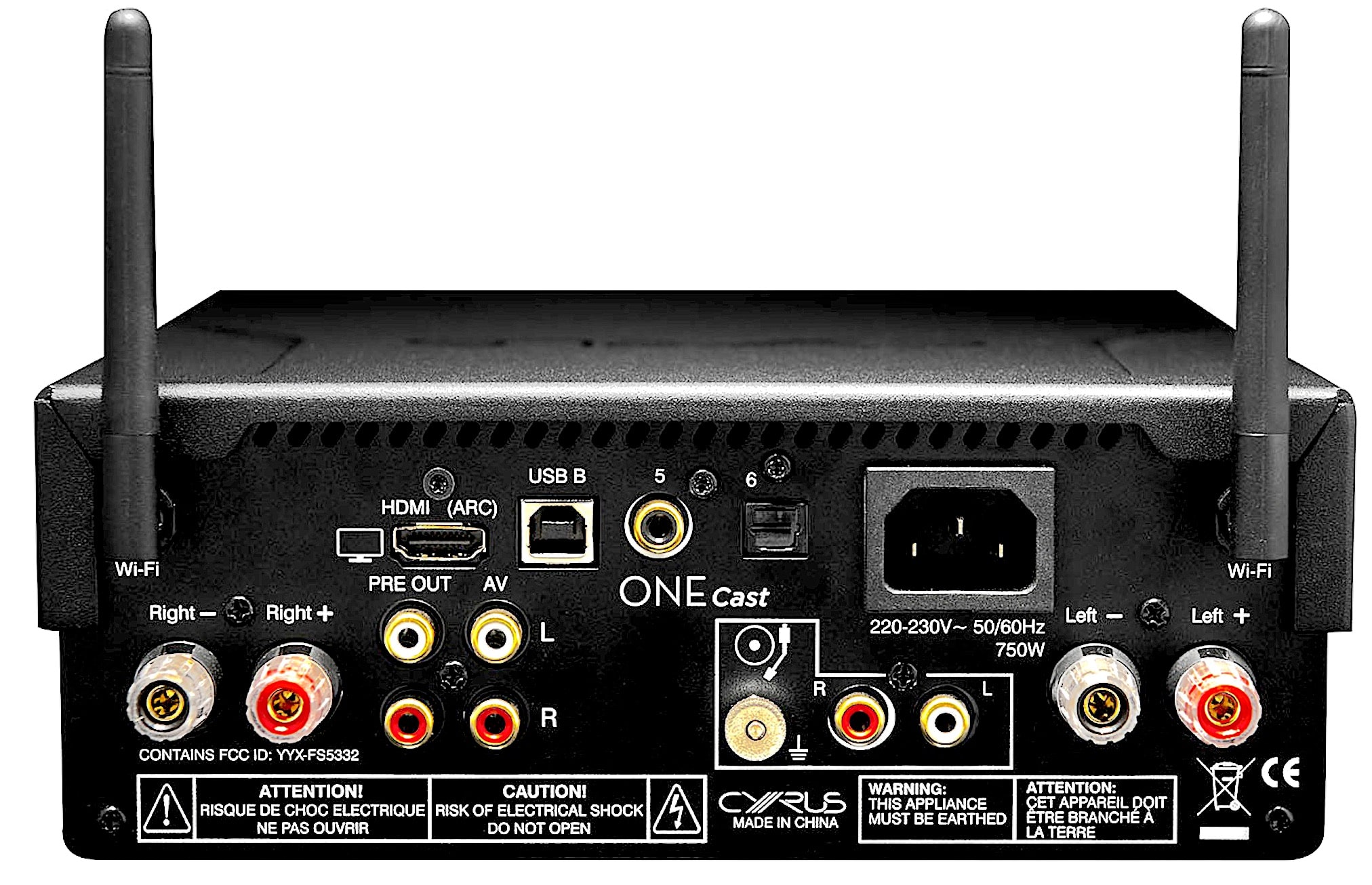 ONE Cast Streaming Amplifier from Cyrus