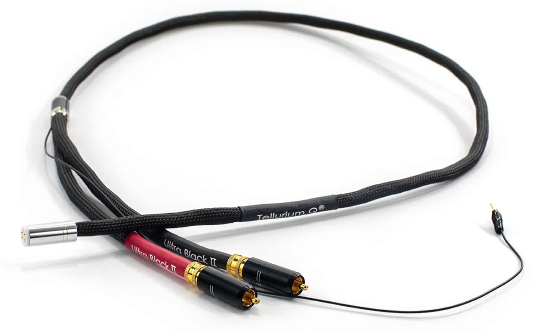 Ultra Black II Tonearm Cable from Tellurium Q