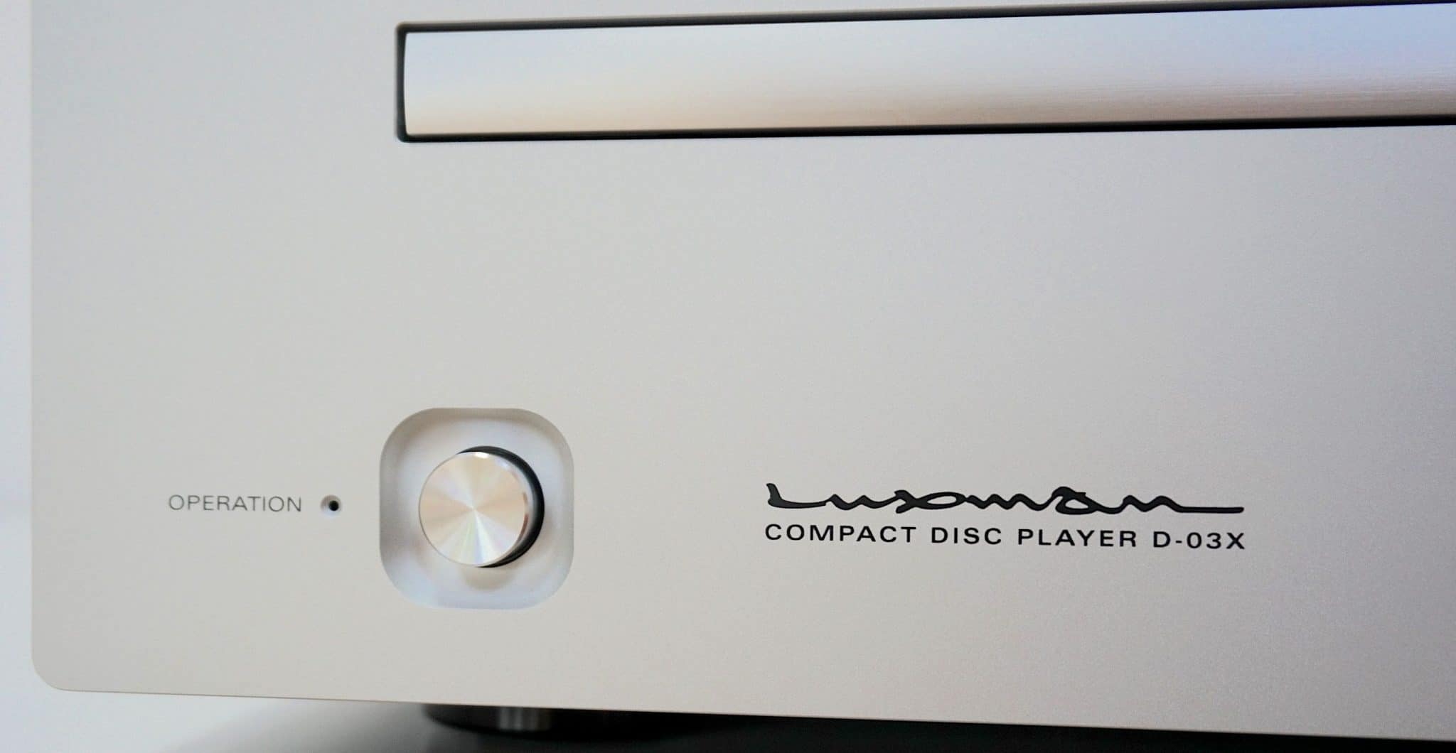 D-03X CD Player From Luxman - The Audiophile Man