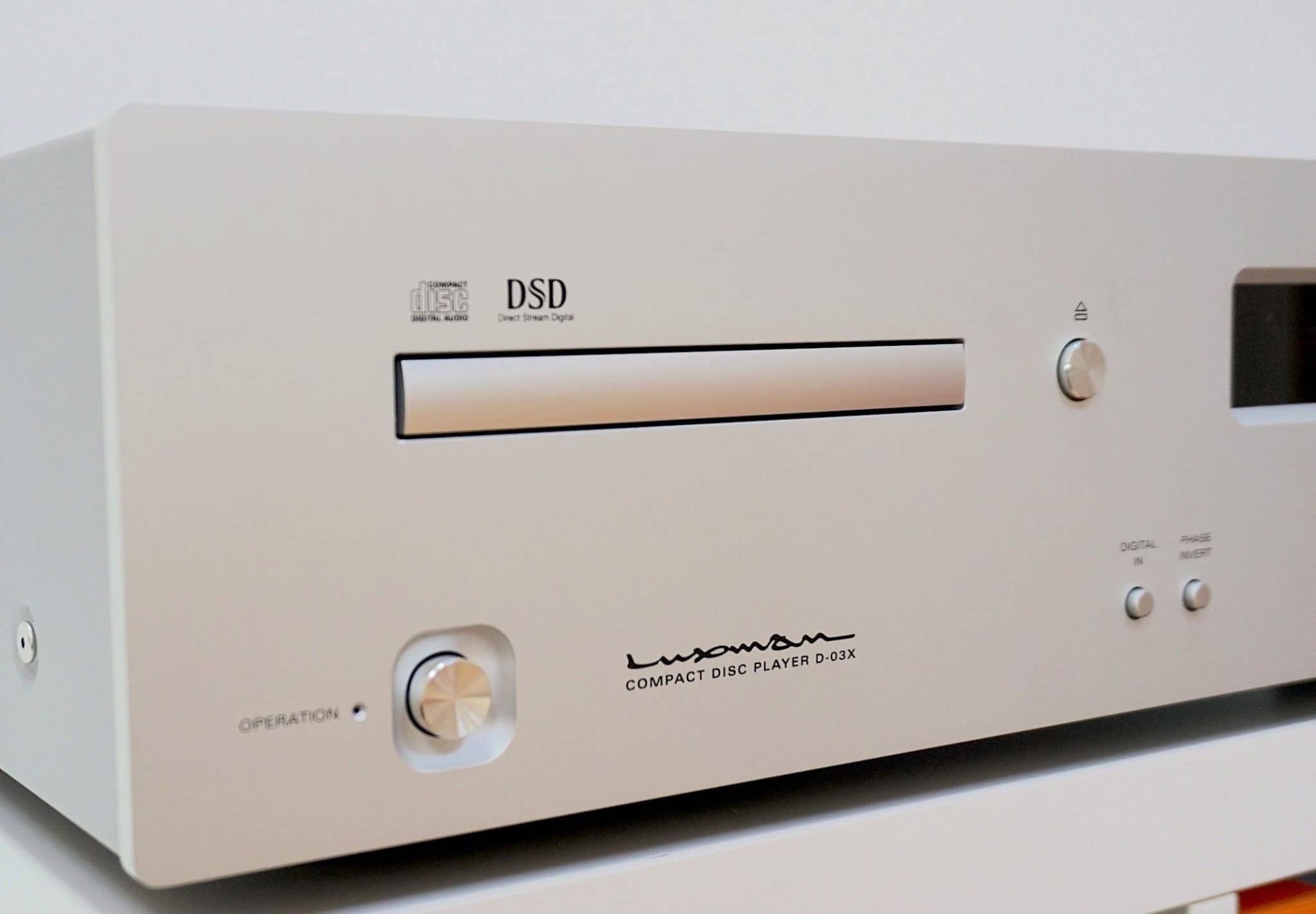 D-03X CD Player From Luxman - The Audiophile Man