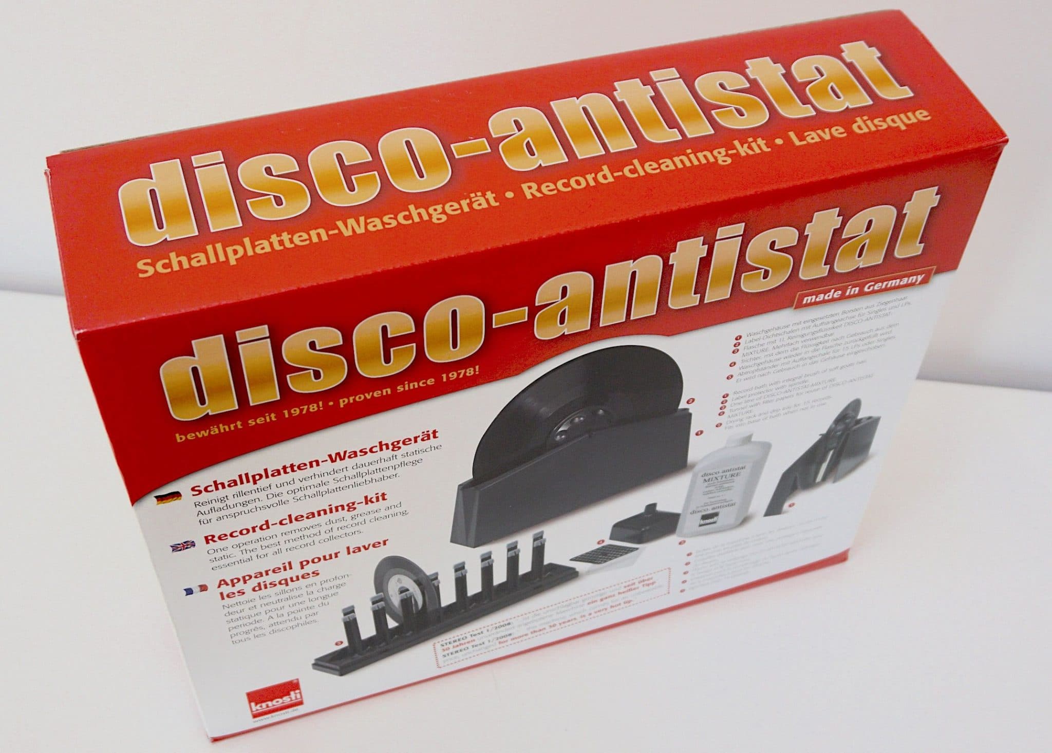 Disco-Antistat Vinyl Cleaning Machine From Knosti