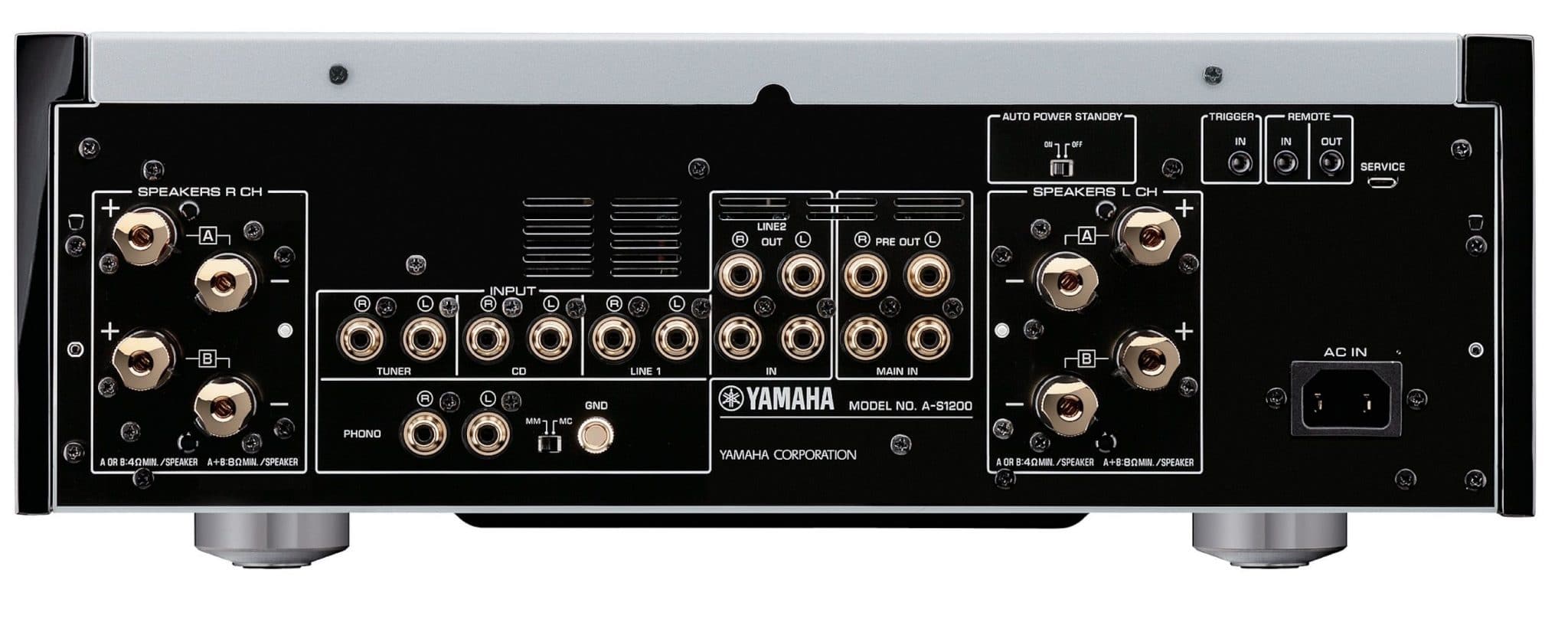 A S1200 Integrated Amplifier From Yamaha The Audiophile Man