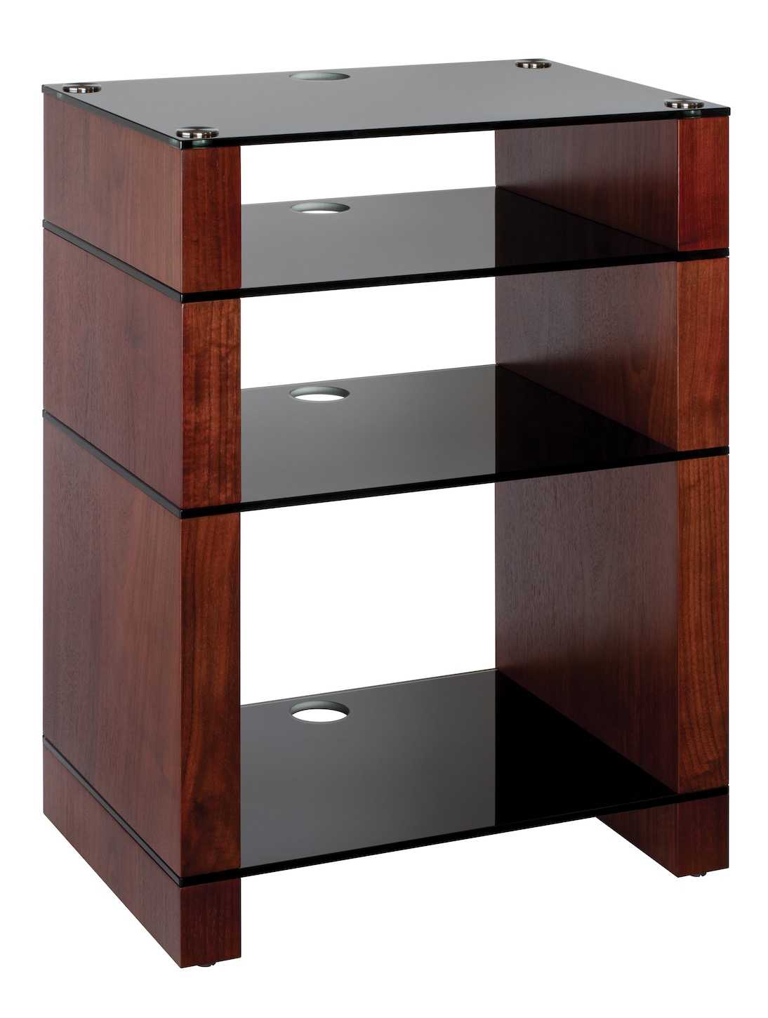  Blok Stax Deluxe 300 tres estante roble HIFI Audio Soporte y  unidad de Rack de muebles de TV AV : Hogar y Cocina