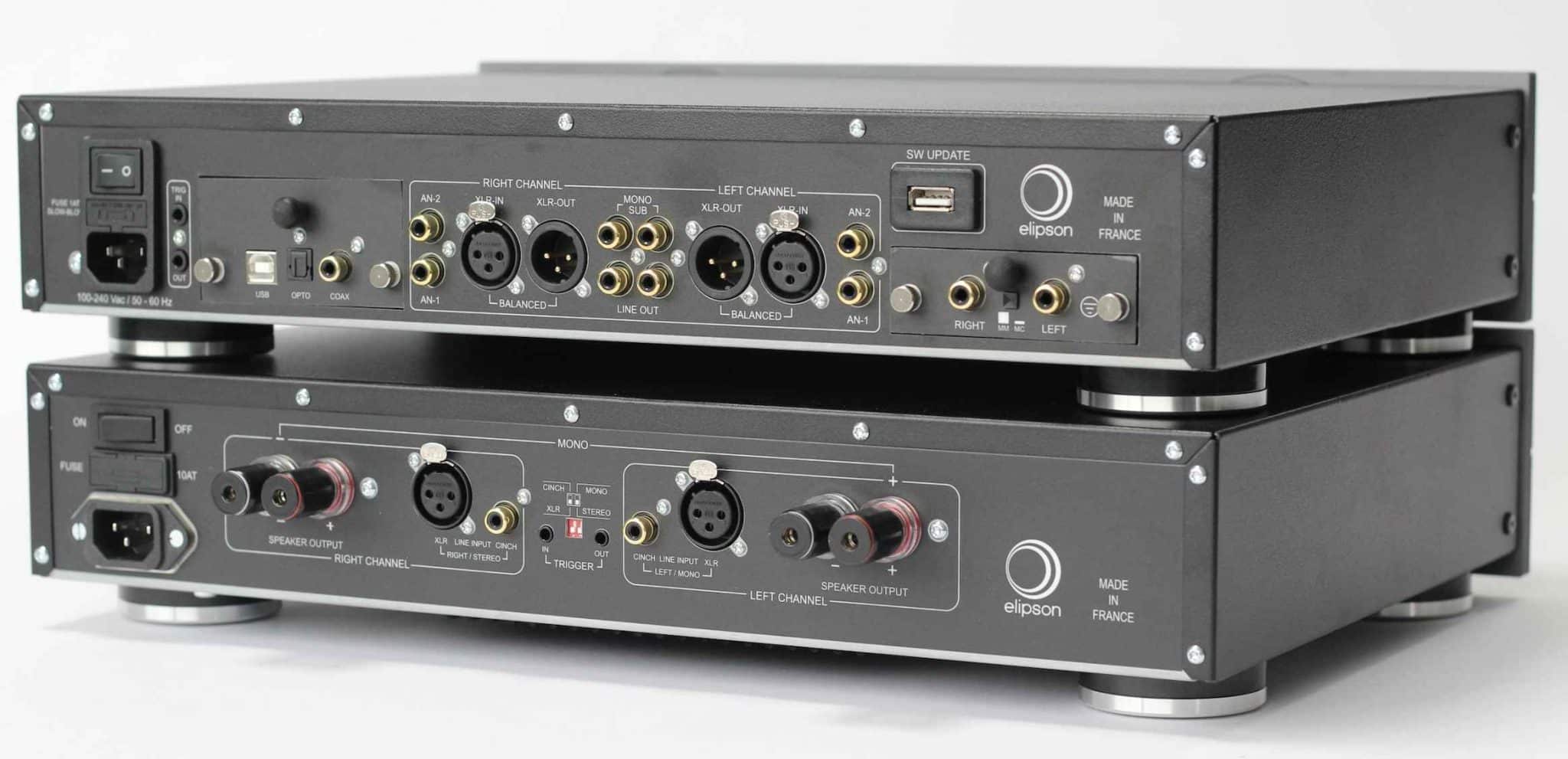 Elipson Reference Series amplifiers