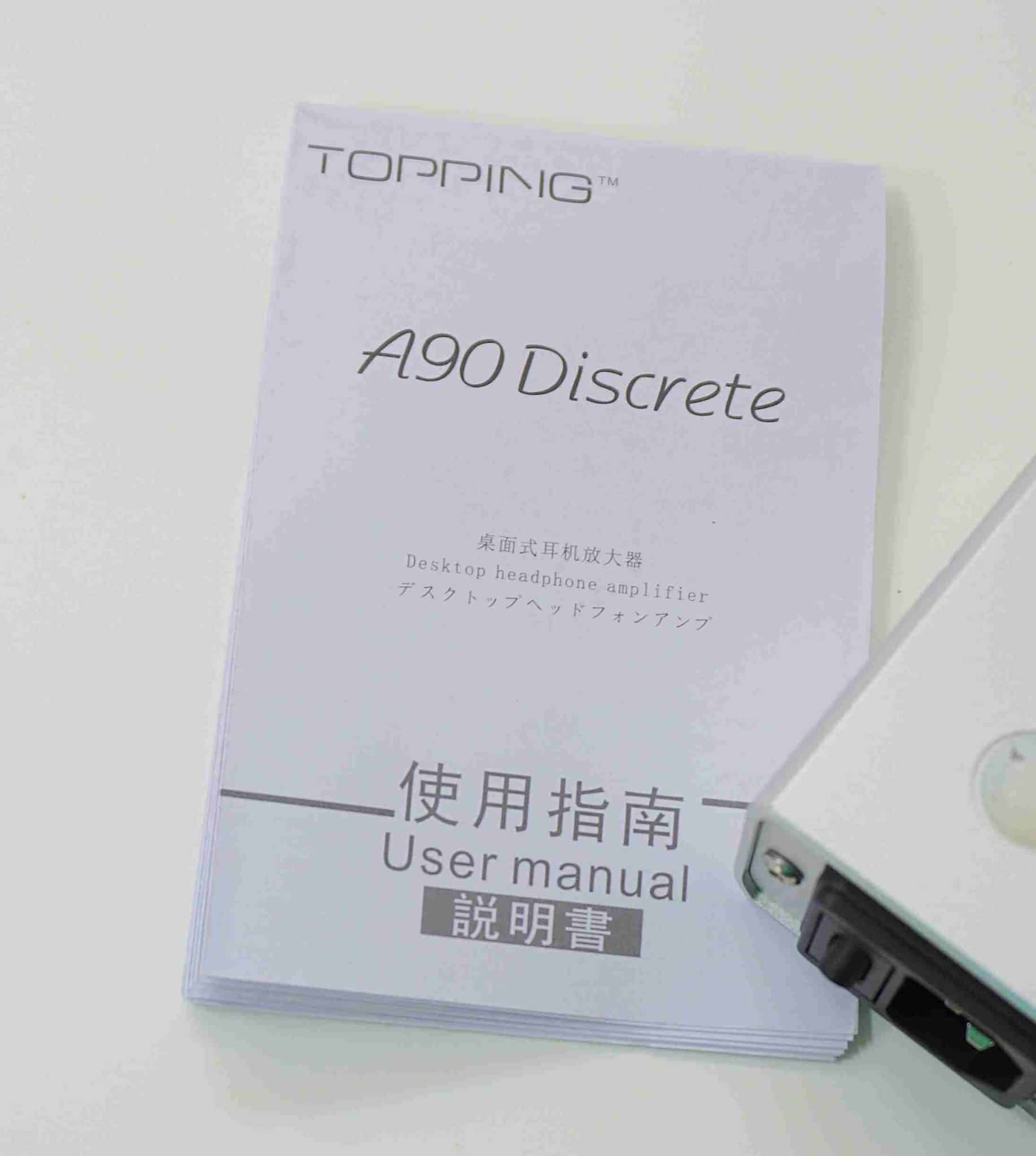 A90D HEADPHONE AMPLIFIER FROM TOPPING