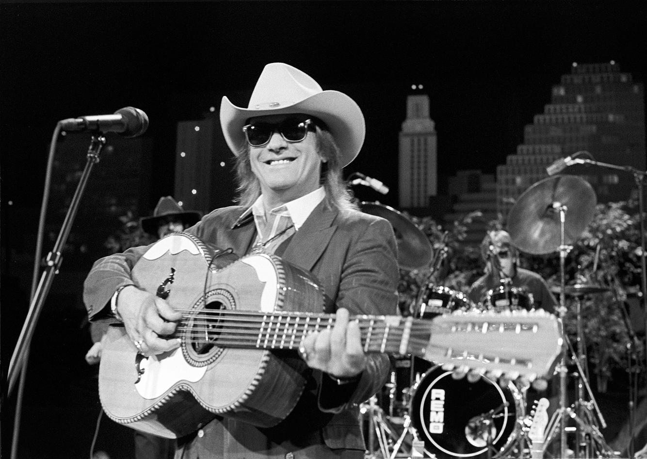 Doug Sahm onstage at Austin City Limits 1990.