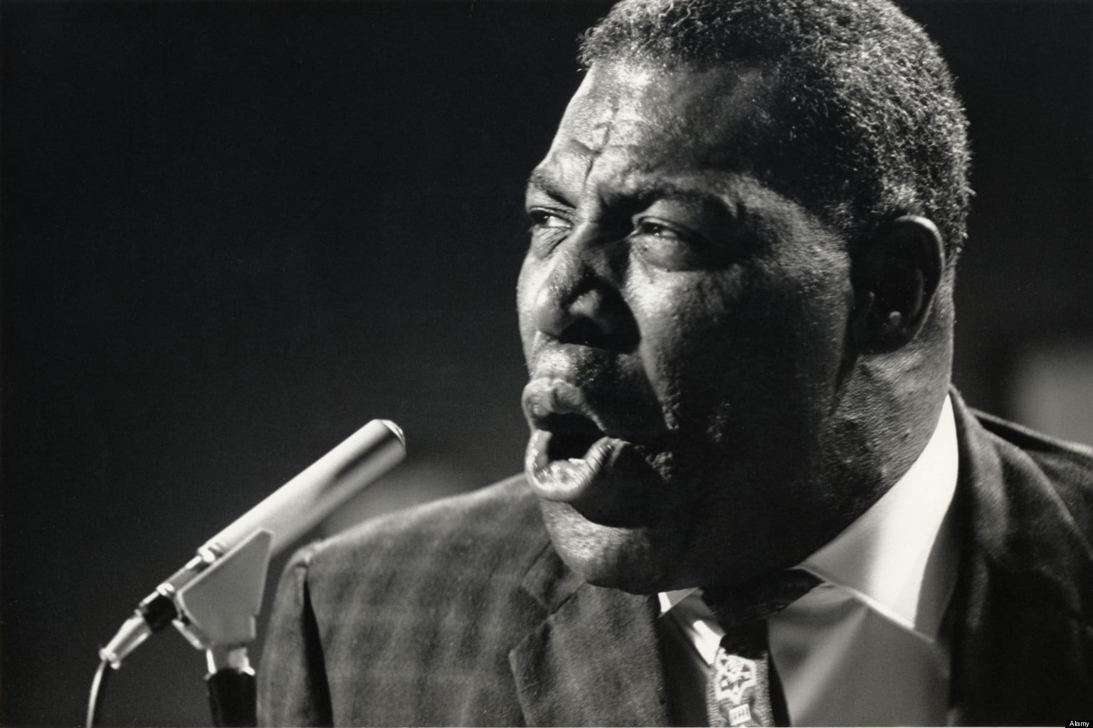 A3NFX5 HOWLIN WOLF - US Blues singer on Ready, Steady, Go in December 1964