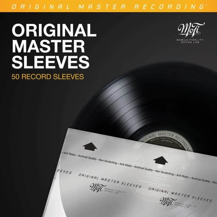 Hudson Hi-Fi Anti-Static Vinyl Record Inner Sleeves - 100 Pack