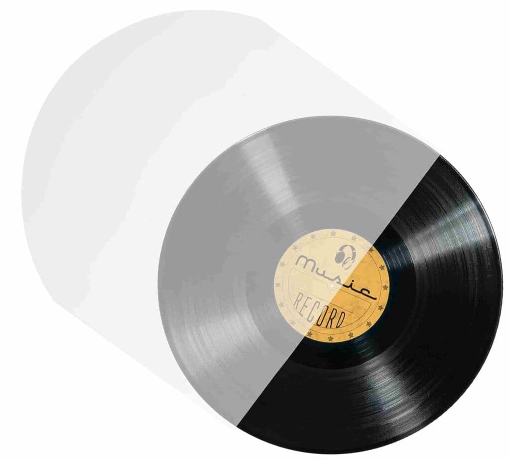 Protect your vinyl records with inner and outer sleeves. Just