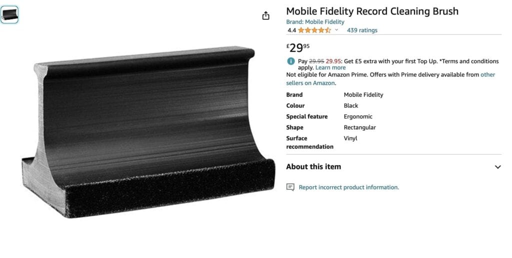 Record Cleaning Brush – Mobile Fidelity Sound Lab