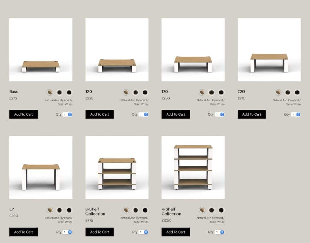 STAX 2G SHELVING UNIT FROM BLOK