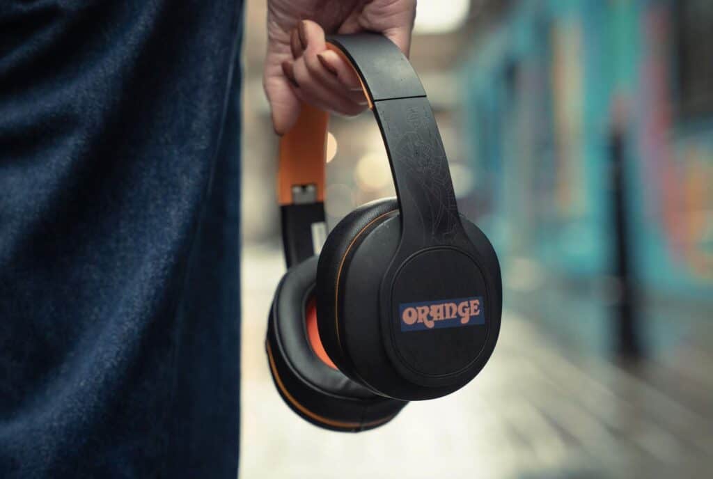 Orange Crest Edition MK.II Wireless Headphones