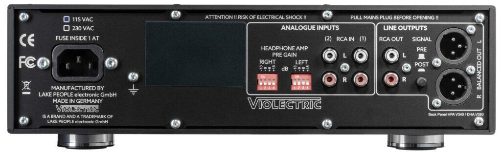 HPA V340 HEAD AMP FROM VIOLECTRIC