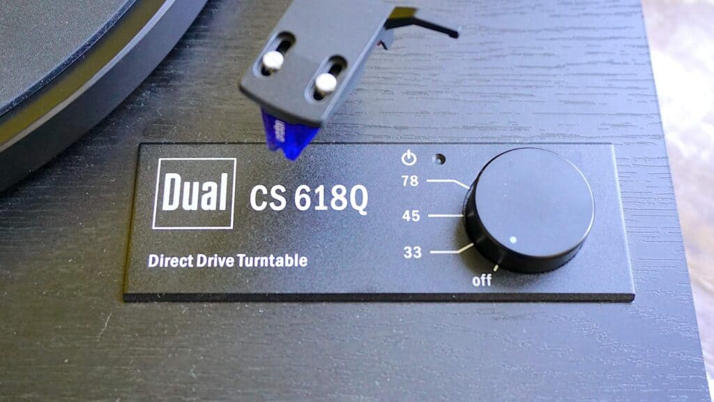 618Q DIRECT DRIVE TURNTABLE FROM DUAL