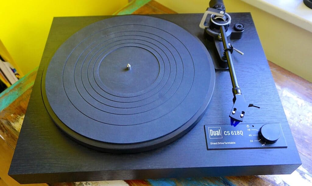 618Q DIRECT DRIVE TURNTABLE FROM DUAL