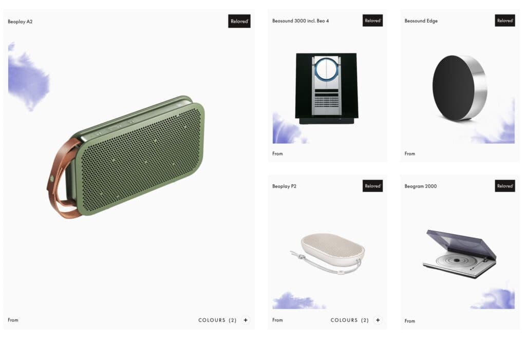 BANG & OLUFSEN LAUNCHES ‘RELOVED’