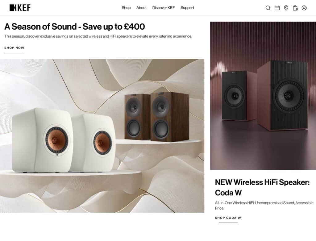 SEASON OF SOUND FROM KEF 