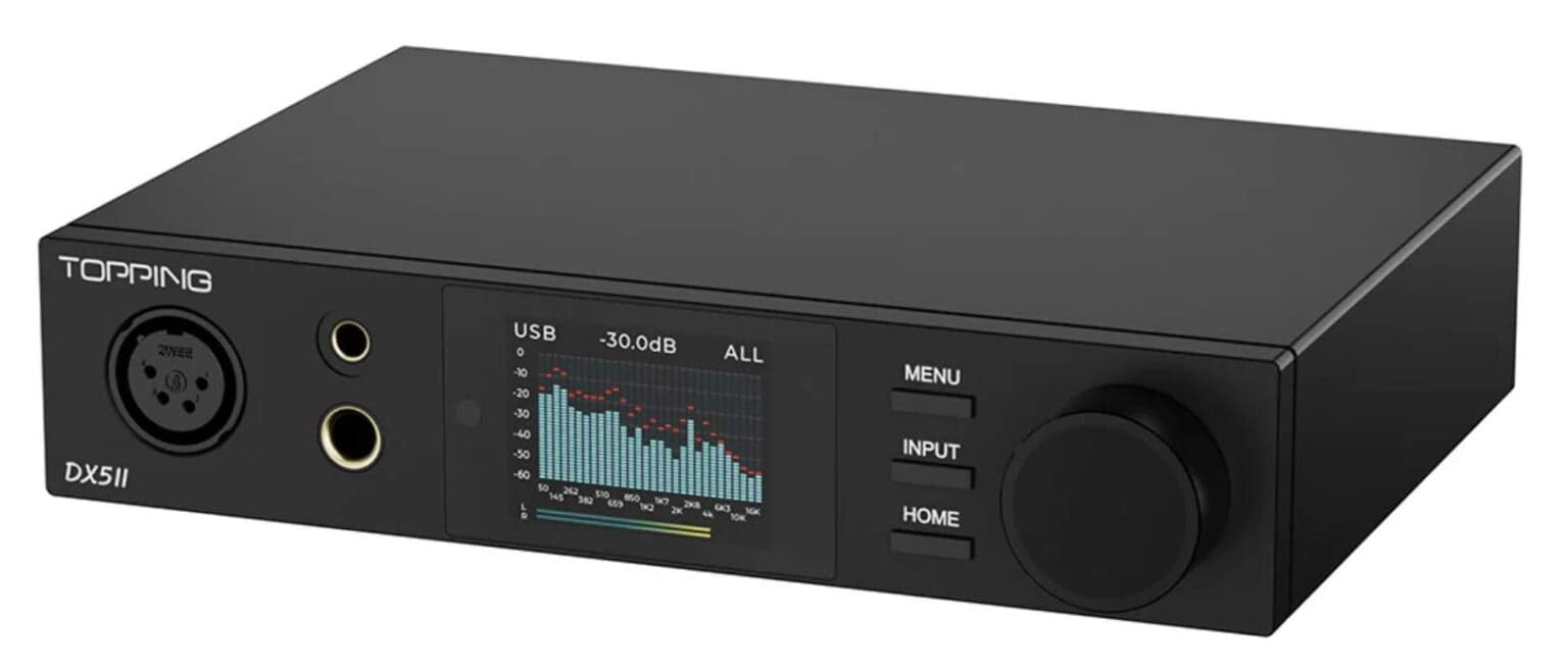 DX5 II AMP/DAC COMBO FROM TOPPING - The Audiophile Man