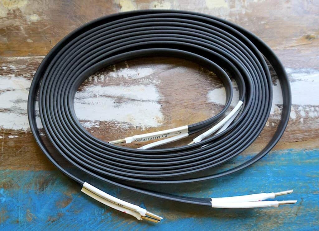 SILVER III SPEAKER CABLES FROM TELLURIUM Q