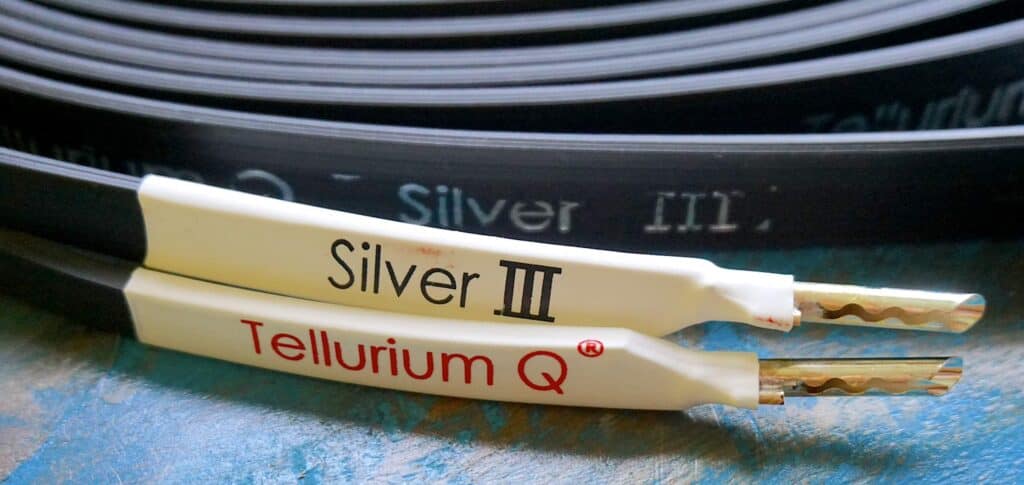 SILVER III SPEAKER CABLES FROM TELLURIUM Q