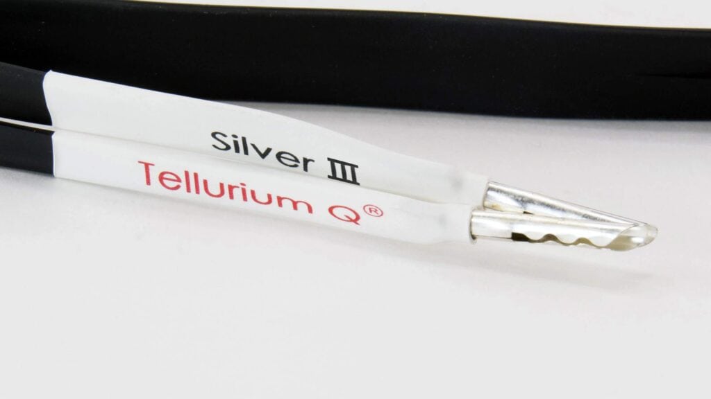 SILVER III SPEAKER CABLES FROM TELLURIUM Q