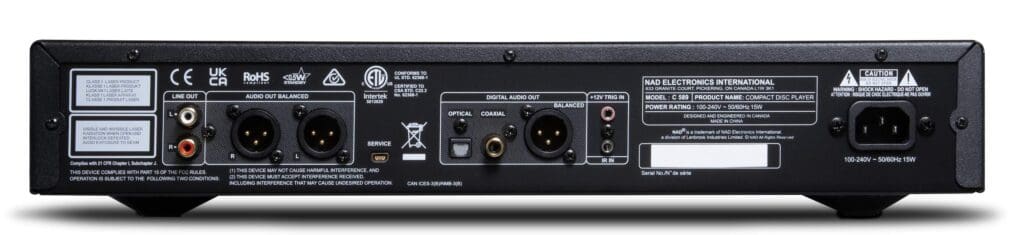 C589 CD PLAYER FROM NAD