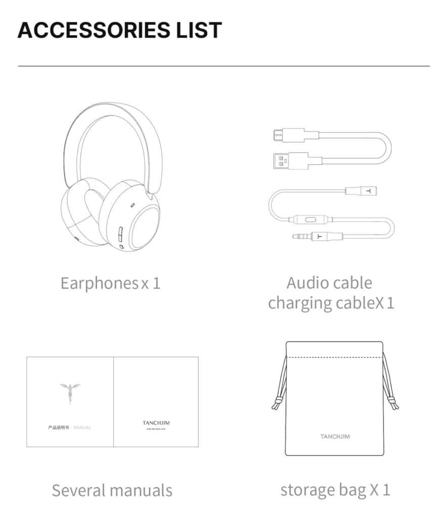 RITA WIRELESS HEADPHONES FROM TANCHJIM