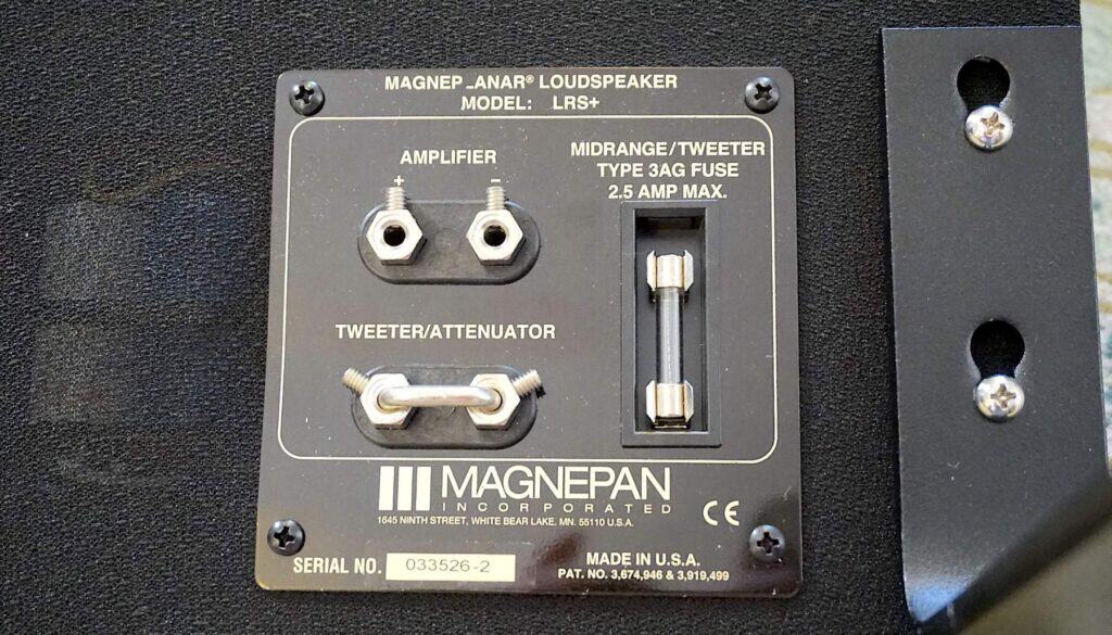 LRS+ SPEAKERS BY MAGNEPAN