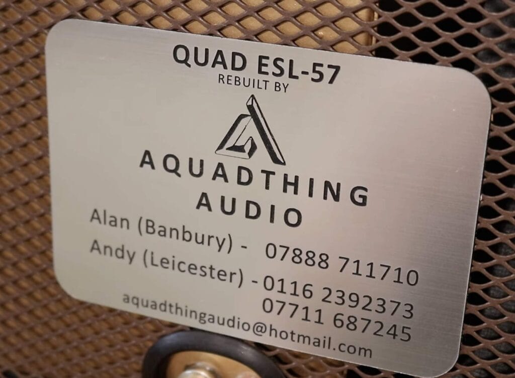 QUAD 57 FROM AQUADTHING AUDIO