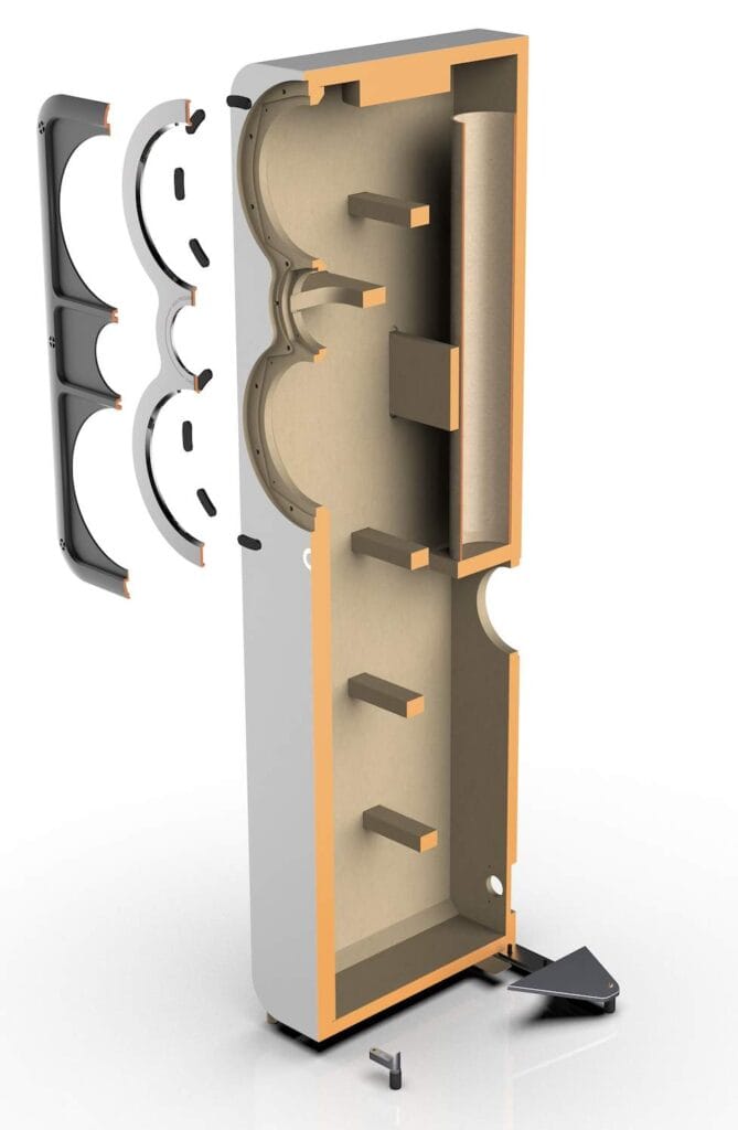 3040C FLOORSTANDERS FROM Q ACOUSTICS