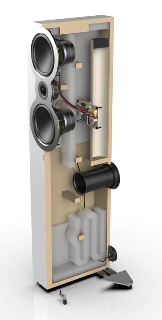3040C FLOORSTANDERS FROM Q ACOUSTICS