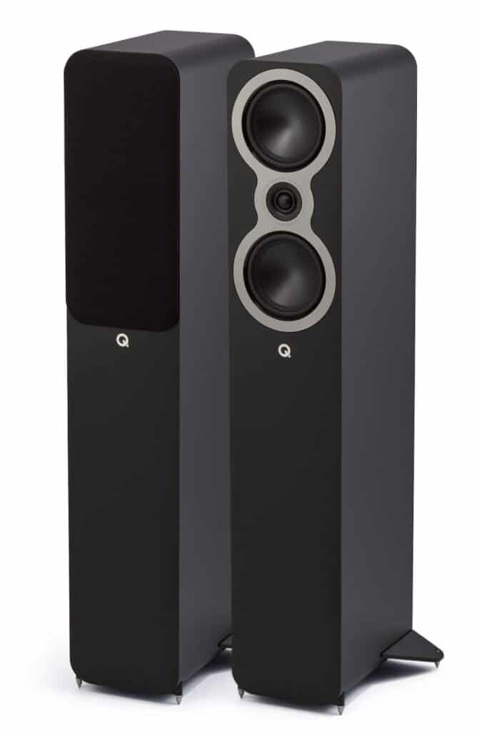 3040C FLOORSTANDERS FROM Q ACOUSTICS