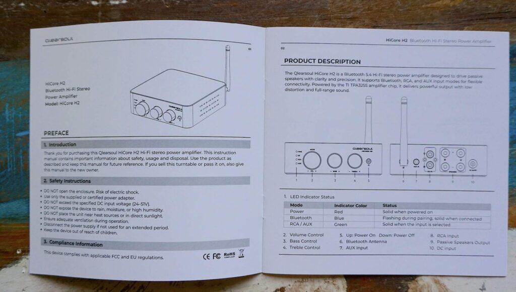HICORE H2 AMPLIFIER FROM QLEARSOUL